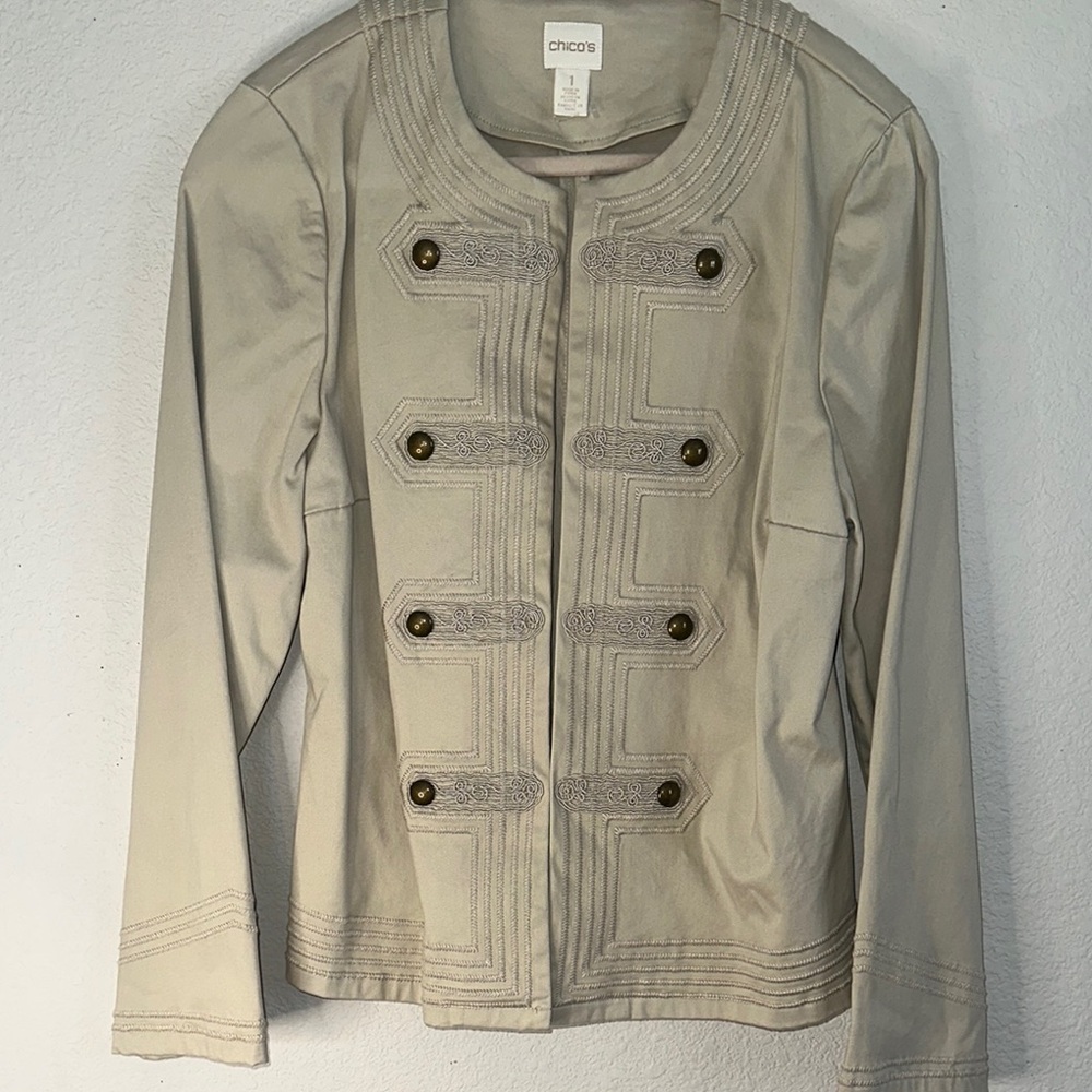 Chico's Women's Cream Jacket